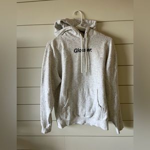 Glossier limited edition hoodie size Small